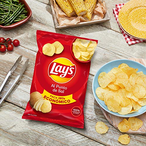 Lay'S Patatas Fritas Al Punto de Sal, 282g