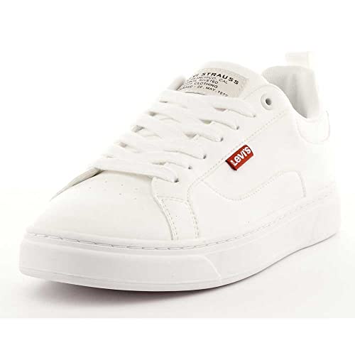 Levi's Caples 2.0 S, Sneakers Mujer, White Normal, 39 EU