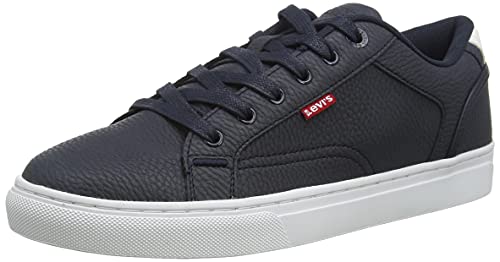 Levi's Courtright, Zapatillas de Baloncesto para Hombre, Azul (Azul Marino), 40 EU