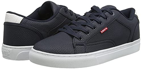 Levi's Courtright, Zapatillas de Baloncesto para Hombre, Azul (Azul Marino), 40 EU