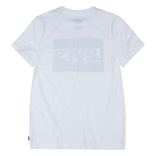 Levi's kids Lvb-Sportswear Logo tee Camiseta, Aegean Blue, 16 años para Niños