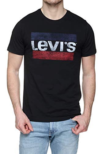 Levi's Sportswear Logo Graphic Camiseta, Negro (Beautiful Black), XXL para Hombre