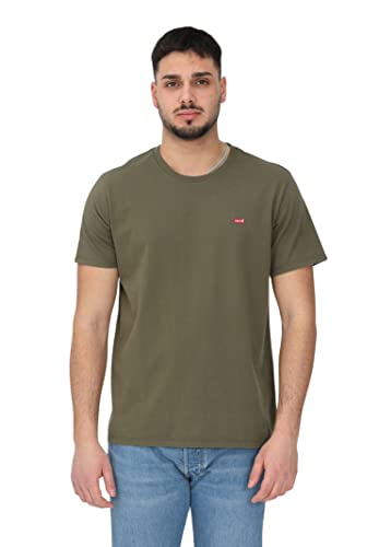 Levi's SS Original Hm tee Camiseta, Olive Night, XXL para Hombre