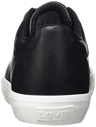 Levi's Woodward S, Zapatillas Mujer, Black Normal, 39 EU