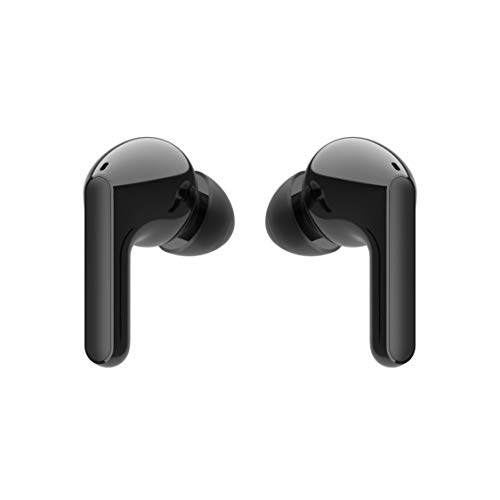 LG TONE Free FN4 Auriculares True Wireless con tecnología Meridian Sound, almohadillas de gel de silicona hipoalergénicas de grado médico, reducción del ruido, doble micrófono, color blanco