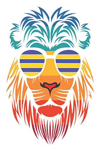 lion with sunglasses