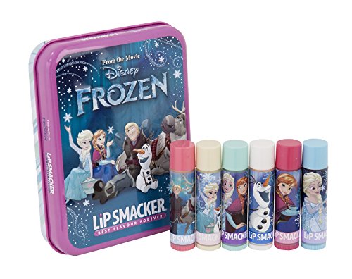 Lip Smacker Disney Frozen luces del norte – Estuche Metal Set de 6 Bálsamo labial