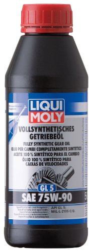 Liqui Moly 1413 Aceite 100 % Sintético para el Cambio, GL5, SAE 75W-90, 500 ml