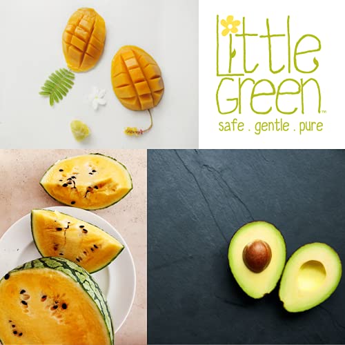 Little Green - Crema hidratante para cabellos rizados 125 ml para niños sin sulfatos, parabenos ni gluten | producto vegano sin aromas añadidos