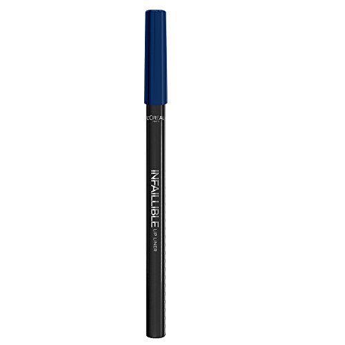 L'Oreal Paris Infallible Lip Liner, azul (109 Blue Blood)