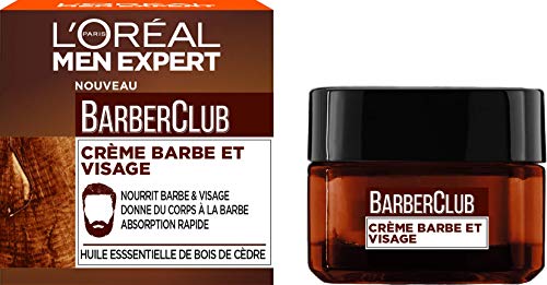L'Oréal Paris Men Expert Barber Club Crème Nourrissante Barbe/Visage