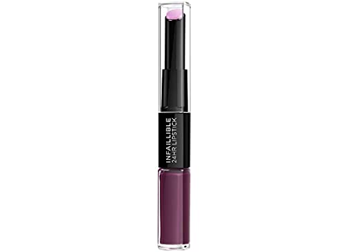 L'Oréal Paris Pintalabios 24H Permanente, Color Ciruela 217 Eternal Vamp