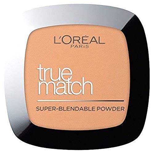 L'Oréal Paris - Poudre Fondante Accord Parfait - Peaux Normales à Mixtes - Teinte : Capuccino Doré (8.D) - 9 g