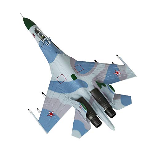 Lose Fun Park 1: 100 Modelo de avión Militar Soviet Union SU-27 Aleación Fundida a Presión Modelo de avión de Combate