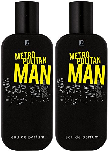 LR Metropolitan Man Eau de Parfum para hombre (2 x 50 ml)