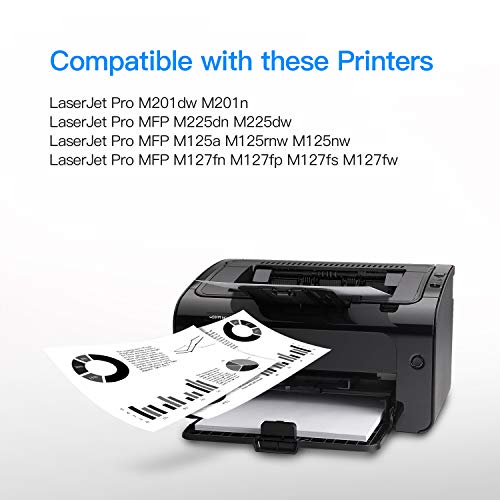 LxTek 83A Compatible para HP 83A CF283A Cartuchos de tóner para HP LaserJet Pro M201dw M201n Pro MFP M225dn M225dw M125a M125rnw M125nw MFP M127fn M127fp M127fs M127fw (2 Negro)