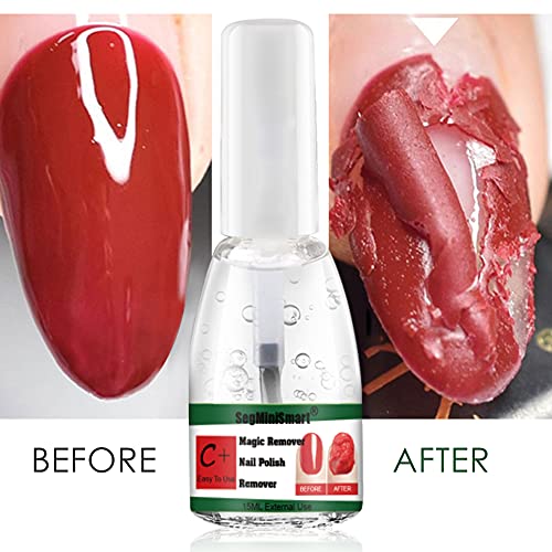 Magic Remover, Magic Gel, Removedor de Gel de Uñas, Removedor de esmalte de uñas Magic, Profesional elimina el esmalte de uñas en 3 – 5 minutos para uñas