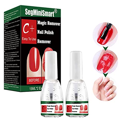 Magic Remover, Magic Gel, Removedor de Gel de Uñas, Removedor de esmalte de uñas Magic, Profesional elimina el esmalte de uñas en 3 – 5 minutos para uñas