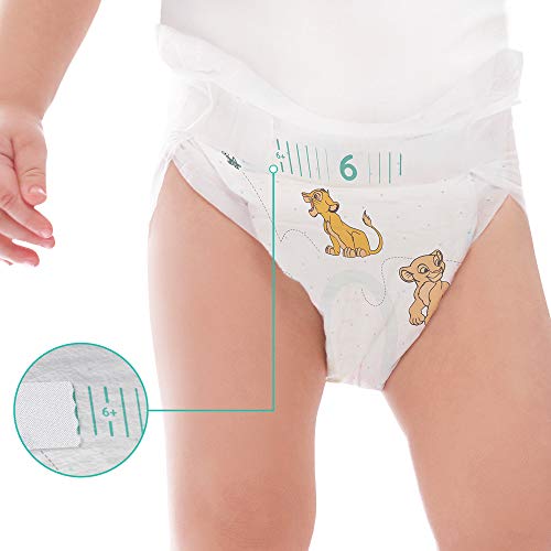 Mama Bear - Disney - 140 pañales ultrasecos, talla 6 (15 kg +) - PACK MENSUAL