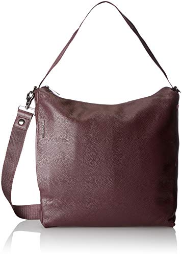 Mandarina Duck Women's Mellow Leather Tracolla - Bolso bandolera para mujer, color morado