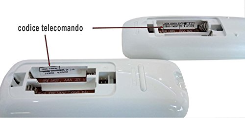 Mando a distancia repuesto Samsung DB93 – 11489 K para condizionatori climatizzatori, Bomba de calor y Inverter – sustituye a DB93 – 11489l DB93 – 11489s arh-5037