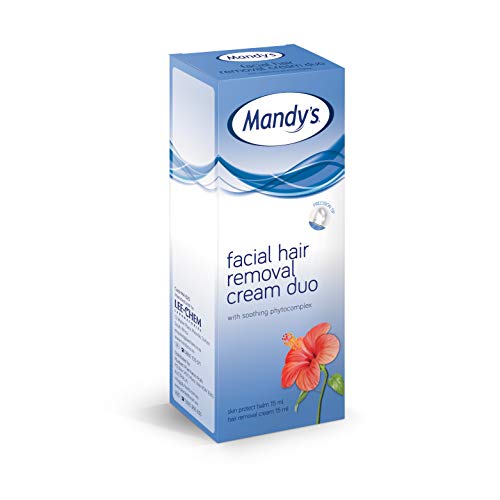 Mandy's - Crema facial para depilación (15 ml)