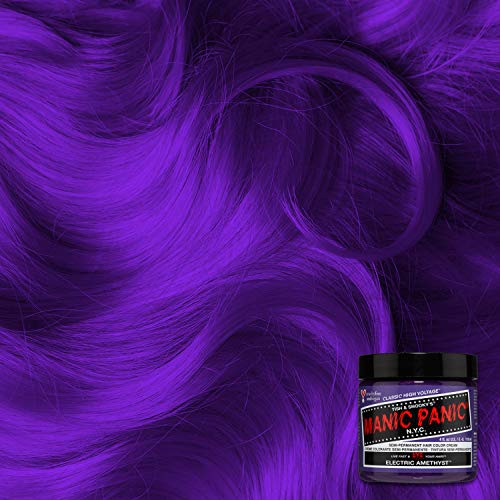 Manic Panic - Electric Amethyst Classic Creme Vegan Cruelty Free Purple Semi Permanent Hair Dye 118ml