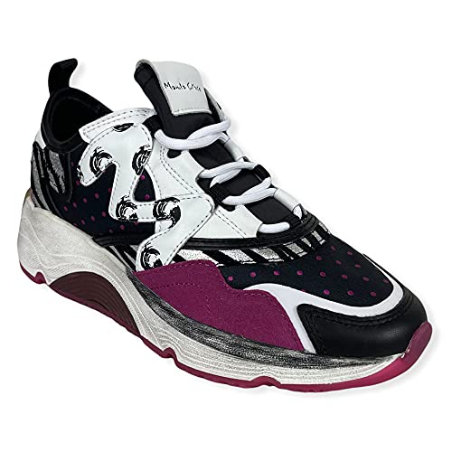 MANILA GRACE Zapatillas AI21 DS665LS, Negro fucsia., 36 EU