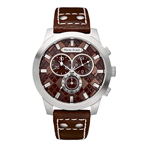 Marc Ecko Reloj Cronógrafo para Hombre de Cuarzo con Correa en Cuero E14539G2