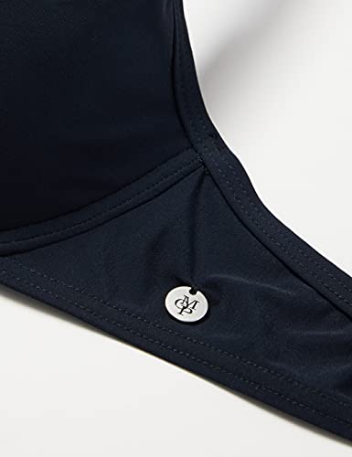 Marc O’Polo Body & Beach Marc O´Polo Underwire Bikini-Top, Negro (Azul Negro), 40D para Mujer