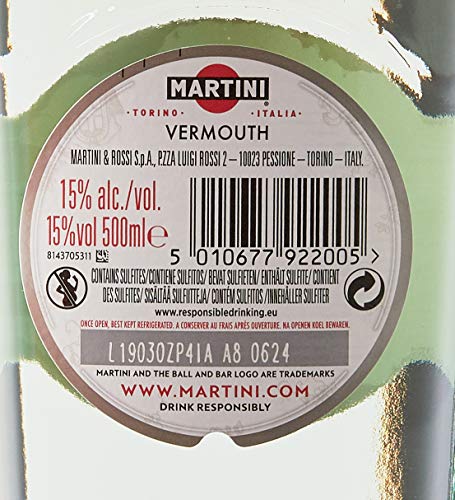 Martini Vermouth Bianco - 500 ml