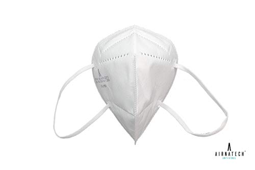 Mascarillas FFP2 Blanca pack de 10 unidades. Marcado CE0161 Homologadas - Normativa EN149: 2001+A1: 2009-5 Capas de 95% Filtración - Mascarilla ffp2 protección respiratoria