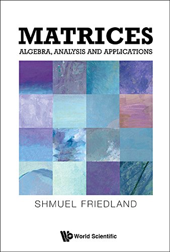 Matrices: Algebra, Analysis And Applications (English Edition)