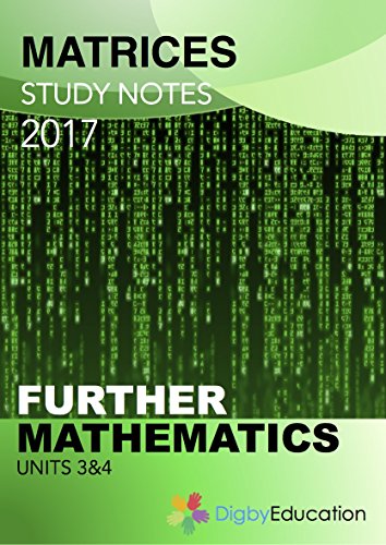 Matrices: Study Guide (Further Maths) (English Edition)