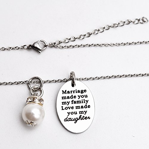 Matrimonio Made You mi familia Love Made You mi hija collar