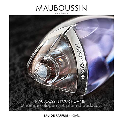 Mauboussin - Eau de Parfum Homme - L'Original Homme - Olor Amaderado & Aromático - 100ml