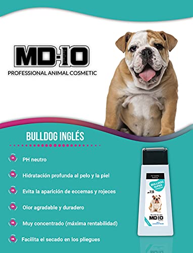 MD-10 COLLECTION Champú Bulldog Inglés (750 ml)