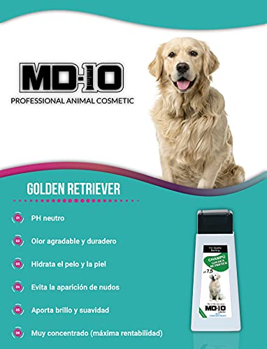 MD-10 COLLECTION Champú Golden Retriever (300 ml)