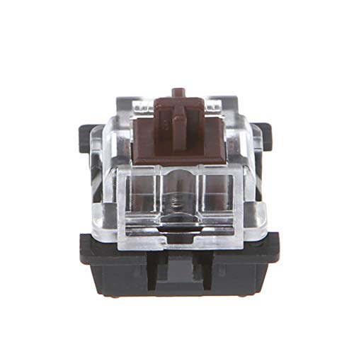 Meipai 10pcs 3 Pin KeyCaps Brown interruptor mecánico teclado para -Cherry MX teclado