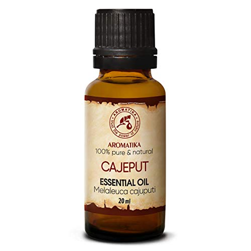 Melaleuca Leucadendra - Aceite Esencial de Cajeput 20ml para Difusor - Lámpara Perfumada - Sauna - Yoga