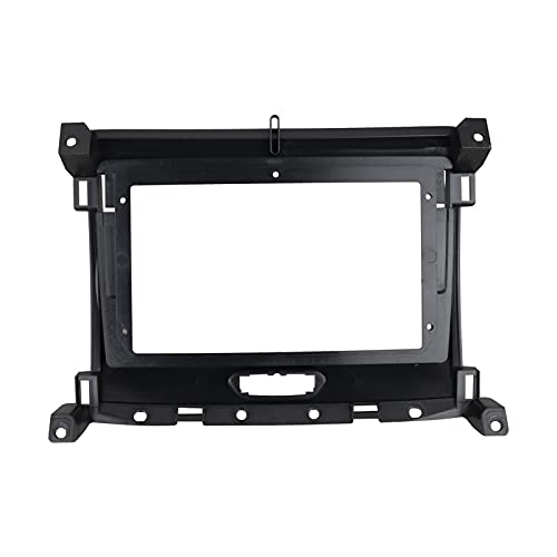 Mengli Double 2 DIN 9 Pulgadas Radio Fascia FIT FOR Ford Ranger 2015+ Panel estéreo GPS Reproductor de DVD Reproductor de Reposo Instalación Envolvente Sorteo Kit Marco