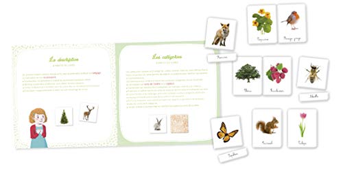 Mes cartes de nature Montessori: 108 cartes classifiées, avec un mode d'emploi