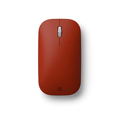 Microsoft Surface Mobile - Ratón (Bluetooth Low Energy, compatible con PC Windows/ Android / MAC BT4.0, 4.1,4.2,5.0) Rojo amapola