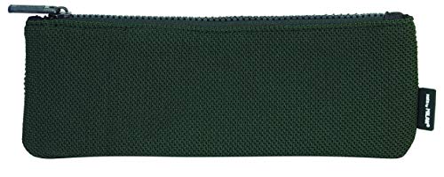 MILAN Portatodo Pequeño Plano Knit Khaki Green Estuches, 23 cm, Verde