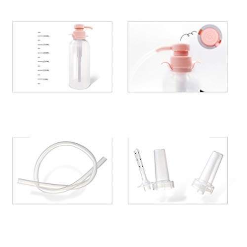 Milisten Sistema de Limpieza Vaginal Reutilizable con Escala Limpiador Vaginal Ducha Vaginal para Mujeres Suministros de Cuidado de Higiene Personal Partes Privadas Irrigador 600Ml