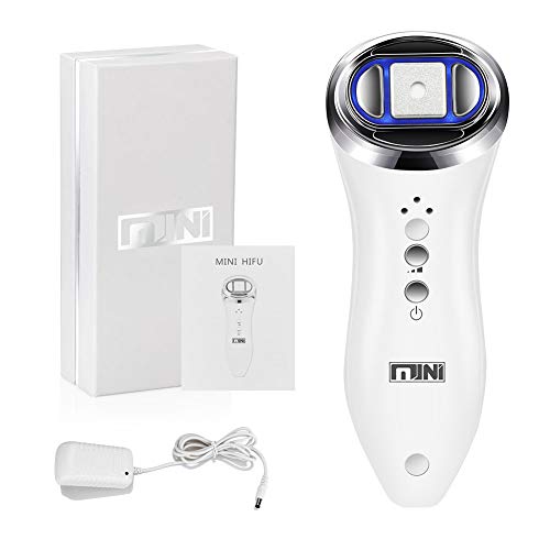 Mini Hifu Máquina Professional RF Ultrasónico HIFU Lifting Eliminación de arrugas Máquina de estiramiento de la piel para mujeres Barbilla Cuello Ojos facial Dispositivo de belleza antienvejecimiento