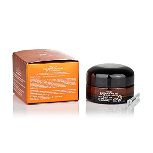 [Mizon] Crema Reparadora de Ojos con Extracto de Caracol (25ml) Tratamiento de Ojeras, Arrugas. Hidratante