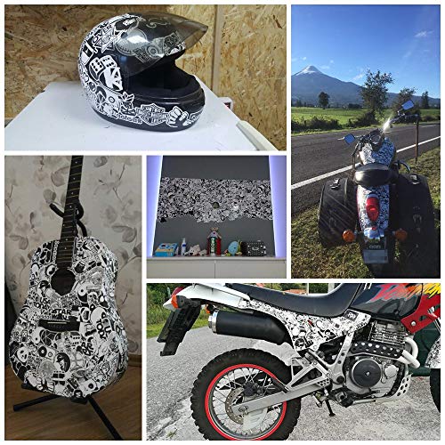 Modou P240 Pegatinas para Portátil Graffiti Sticker Coche Motocicletas Bicicletas monopatines