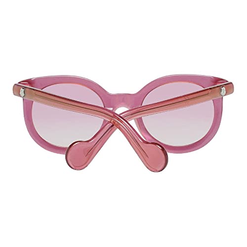 MONCLER ML0015 75Z 51 Gafas de Sol, Rosa (Fucsia Luc/Viola Grad Unisex Adulto