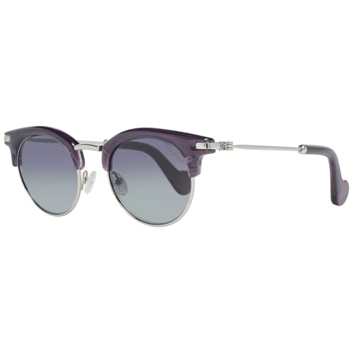 MONCLER ML0035 78B 47 Gafas de Sol, Morado (Lilla Luc/Fumo Grad), Unisex Adulto